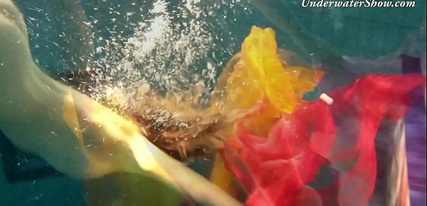  Edwige slutty teen underwater